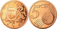 France 5 Euro Cent BE, Copper Plated Steel, KM:1284 -