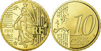 France 10 Euro Cent BE, Brass, KM:1410 -