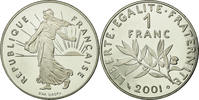 France Franc Coin, Semeuse, Paris, BE, Nickel, KM:925.2 -