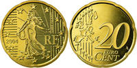 France 20 Euro Cent BE, Brass, KM:1286 -