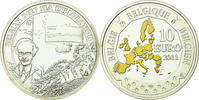 Belgium 10 Euro Deep sea exploration, Proof, Silver, KM:311 -