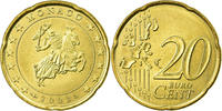 Monaco 20 Euro Cent Brass, KM:171 -