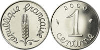 France Centime Coin, Épi, Paris, BE, Stainless Steel -
