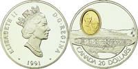 Canada 20 Dollars Coin, Elizabeth II, Royal Canadian Mint, Ottawa -