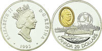 Canada 20 Dollars Coin, Elizabeth II, Royal Canadian Mint, Ottawa -