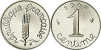 France Centime Coin, Épi, Paris, BE, Stainless Steel -