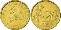 Monaco 20 Euro Cent Brass, KM:171 -