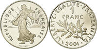 France Franc Coin, Semeuse, Paris, BE, Nickel, KM:925.2 -