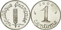 France Centime Coin, Épi, Paris, BE, Stainless Steel -