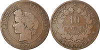 France 10 Centimes Coin, Cérès, Paris, Bronze, KM:815.1 -