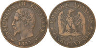France 5 Centimes Coin, Napoleon III, Napoléon III, Paris -
