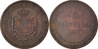 ITALIAN STATES 5 Centesimi Coin, TUSCANY, Provisional Government -