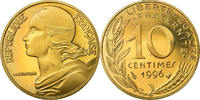 France 10 Centimes Coin, Marianne, Paris, Proof -