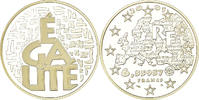 France 6.55957 Francs Coin, Egalité, Paris, Proof, Silver -