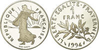 France Franc Coin, Semeuse, Proof, Nickel, KM:925.2 -