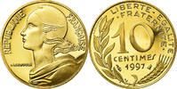 France 10 Centimes Coin, Marianne, Paris, Proof -