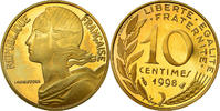 France 10 Centimes Coin, Marianne, Paris, Proof -