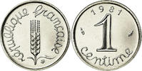 France Centime Coin, Épi, Paris, Stainless Steel, KM:928 -