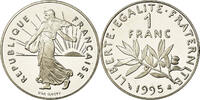 France Franc Coin, Semeuse, Paris, Proof, Nickel, KM:925.2 -