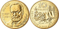 France 10 Francs Coin, Victor Hugo, Paris, Nickel-Bronze -