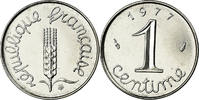 France Centime Coin, Épi, Paris, Stainless Steel, KM:928 -