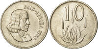 South Africa 10 Cents Coin, Nickel, KM:68.2 -