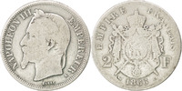 France 2 Francs Coin, Napoleon III, Napoléon III, Bordeaux -