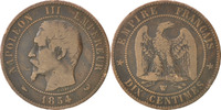 France 10 Centimes Coin, Napoleon III, Napoléon III, Lille -