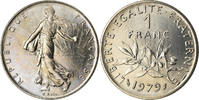 France Franc Coin, Semeuse, Paris, Nickel, KM:925.1 -