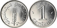 France Centime Coin, Épi, Paris, Stainless Steel, KM:928 -