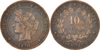 France 10 Centimes Coin, Cérès, Paris, Bronze, KM:815.1 -
