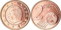 Belgium 2 Euro Cent Copper Plated Steel, KM:225 -