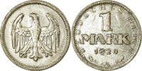 GERMANY, WEIMAR REPUBLIC Mark Coin, Berlin, Silver, KM:42 -