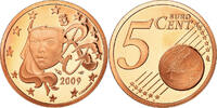France 5 Euro Cent BE, Copper Plated Steel, KM:1284 -