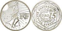 France 15 Euro BE, Silver, KM:1535 -