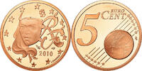 France 5 Euro Cent BE, Copper Plated Steel, KM:1284 -