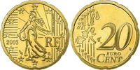 France 20 Euro Cent BE, Brass, KM:1286 -