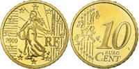 France 10 Euro Cent BE, Brass, KM:1285 -