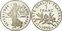 France Franc Coin, Semeuse, BE, Nickel, KM:925.2 -