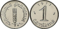 France Centime Coin, Épi, Paris, FDC, Stainless Steel -
