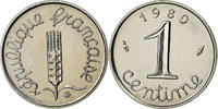 France Centime Coin, Épi, Paris, FDC, Stainless Steel -