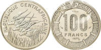Central African Republic 100 Francs Coin, ESSAI, Nickel -