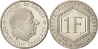 France Franc Coin, Nickel, KM:E138, Gadoury:475 -