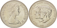 Great Britain 25 New Pence Coin, Elizabeth II, Copper-nickel -