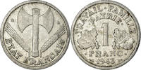 France Franc Coin, Bazor, Beaumont-le-Roger, Aluminum -