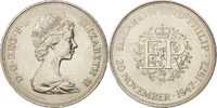 Great Britain 25 New Pence Coin, Elizabeth II, Copper-nickel -