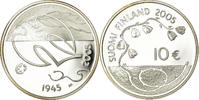 Finland 10 Euro 60 ans de Paix en Europe, Silver, KM:120 -