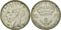 Belgium 20 Francs, 20 Frank Coin, Silver, KM:105 -
