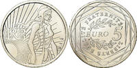 France 5 Euro Silver, Gadoury:EU287, KM:1534 -