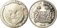 Sierra Leone Dollar Coin, Léopard, British Royal Mint -
